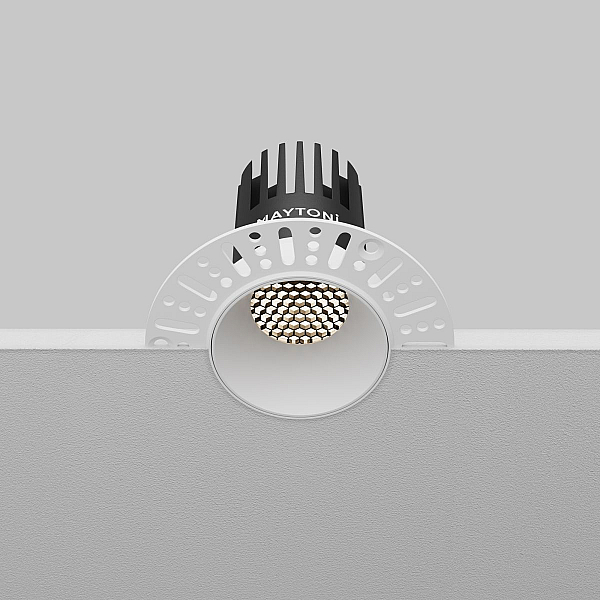 Встраиваемый светильник Maytoni Technical Dip DL119-10W-4K-TRS-W