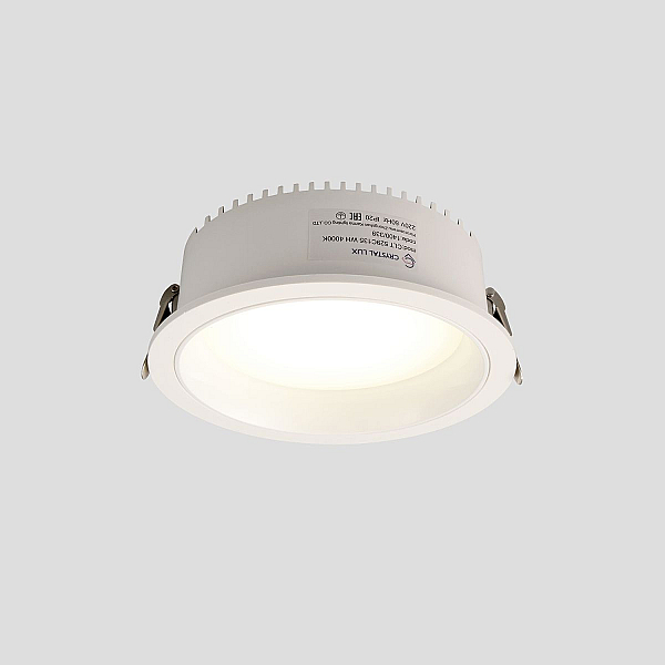Встраиваемый светодиодный светильник Crystal Lux CLT 529C135 WH 4000K