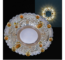 Встраиваемый светильник Reluce 14339-9.0-001LD MR16+LED3W WT+TEA