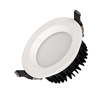 Встраиваемый светильник Arlight MS-MIST-BUILT-R105-9W Warm3000 (WH, 110 deg, 230V) 041614
