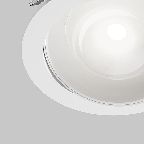 Встраиваемый светодиодный светильник Maytoni Technical Downlight Lens DL105-12W4K-W