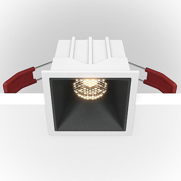 Встраиваемый светильник Maytoni Alfa LED DL043-01-10W3K-D-SQ-WB