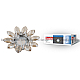 Встраиваемый светильник Fametto Peonia DLS-P112 GU5.3 CHROME/COGNAC+CLEAR 10542