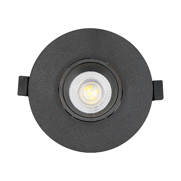 Встраиваемый светильник General GCL-MR16-R-BLACK 661281