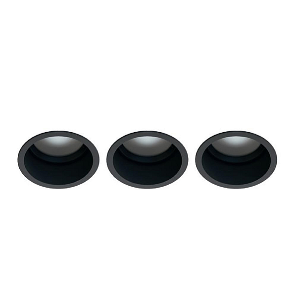 Встраиваемый светильник Nowodvorski Cup 3 Set Black 10794