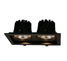 Встраиваемый светодиодный светильник Arte Lamp Privato A7018PL-2BK