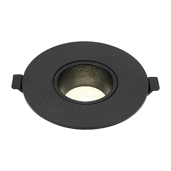 Встраиваемый светильник General GCL-MR16-R-BLACK 661281