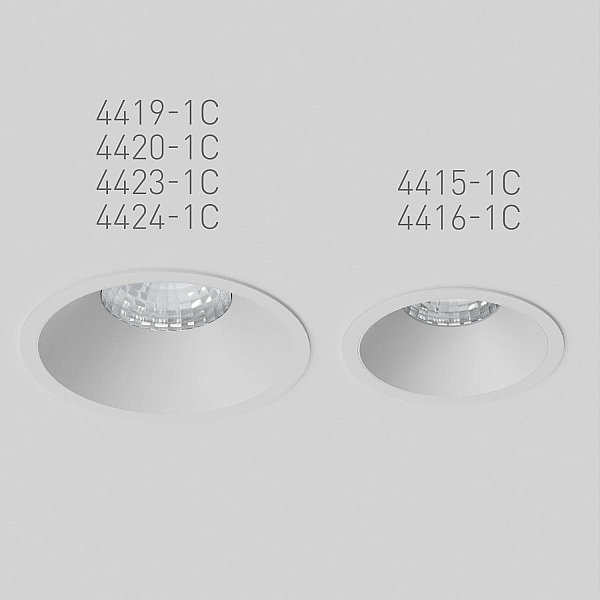 Встраиваемый светодиодный светильник Favourite Mortise 4424-1C