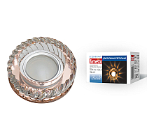 Встраиваемый светильник Fametto Luciole DLS-L123 GU5.3 BRONZE/CLEAR UL-00000373
