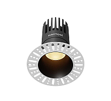Встраиваемый светильник Maytoni Dip DL122-15W-2.7K-TRS-B