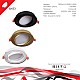 Встраиваемый светильник Reluce Technical 53026-9.0-001RLD GX53 GD