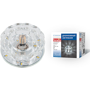 Встраиваемый светильник Fametto Luciole DLS-L124 G9 GLASSY/CLEAR UL-00000375