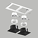 Встраиваемый светильник Lightstar Domino (214526+214507+214507+214006+214006) D5260707WMOD