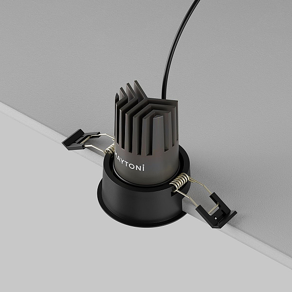 Встраиваемый светильник Maytoni Technical Downlight Dip DL115-10W-3K-B