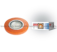 Встраиваемый светильник Fametto Luciole DLS-L104 GU5.3 CHROME/BROWN