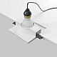 Встраиваемый светильник Maytoni Technical Downlight Gyps Modern DL129-GU10-01-W