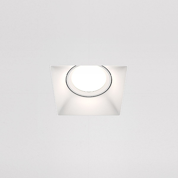 Встраиваемый светильник Maytoni Technical Dot DL042-01-SQ-W