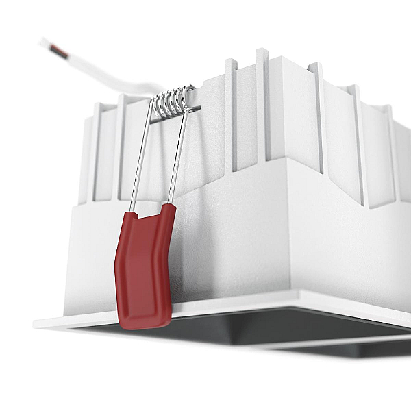 Встраиваемый светодиодный светильник Maytoni Technical Alfa LED Dim Triac DL043-02-15W3K-D-SQ-WB