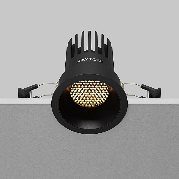 Встраиваемый светильник Maytoni Technical Dip DL117-15W-2.7K-B