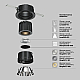 Встраиваемый светодиодный светильник Maytoni Technical Wise DL057-7W4K-B