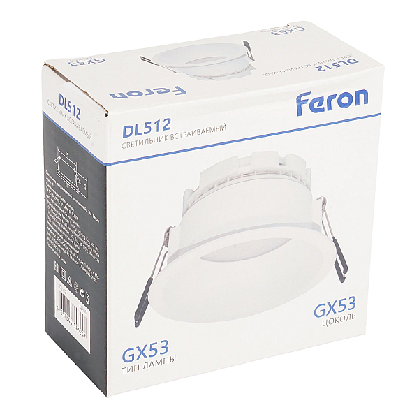 Встраиваемый светильник Feron DL502 LUNA 53305