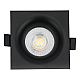 Встраиваемый светильник General GCL-MR16-SQ-BLACK 661289