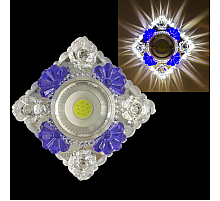 Встраиваемый светильник Reluce 42249-9.0-001PL MR16+LED3W CL/BL