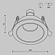 Встраиваемый светильник Maytoni Technical Downlight Share DL126-GU10-W
