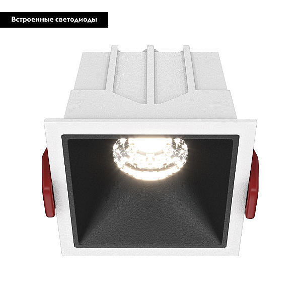 Встраиваемый светильник Maytoni Alfa LED DL043-01-10W4K-SQ-WB