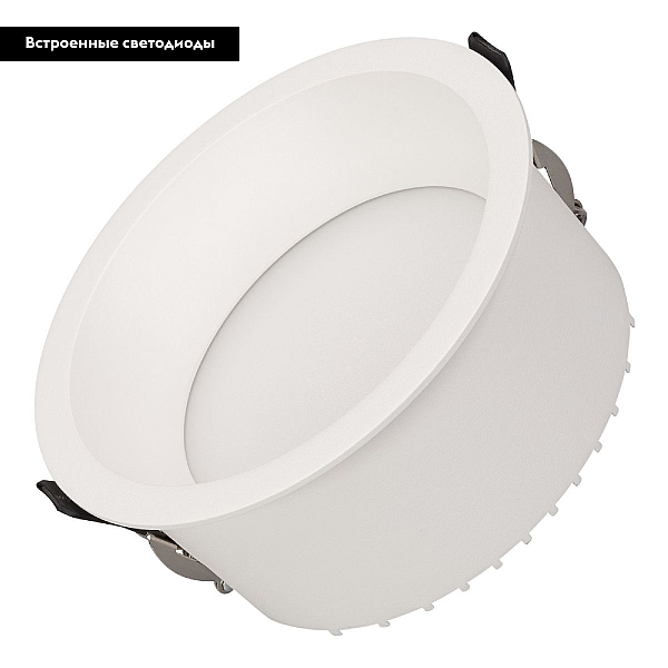 Встраиваемый светодиодный светильник Arlight MS-Drop-Built-R158-30W Warm3000 041464