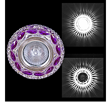 Встраиваемый светильник Reluce 00757-9.0-001CN MR16+LED3W CL+PP