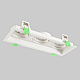 Встраиваемый светильник Crystal Lux CLT 068C3 WH