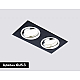 Встраиваемый светильник Ambrella light Classic A601/2 BK