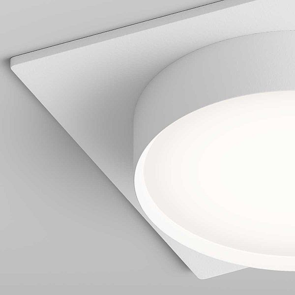 Встраиваемый светильник Hesby Lighting Nimbus IP20, 15Вт, GX53, белый HSBL_0128