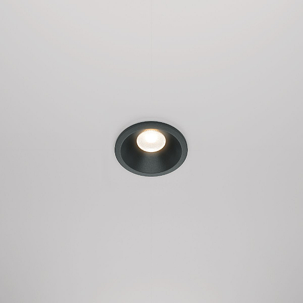 Встраиваемый светодиодный светильник Maytoni Technical Zoom DL034-01-06W3K-B