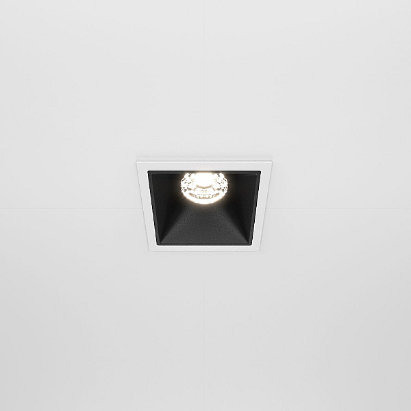 Встраиваемый светильник Maytoni Alfa LED DL043-01-10W4K-SQ-WB
