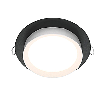 Встраиваемый светильник Maytoni Technical Hoop DL086-GX53-RD-BW