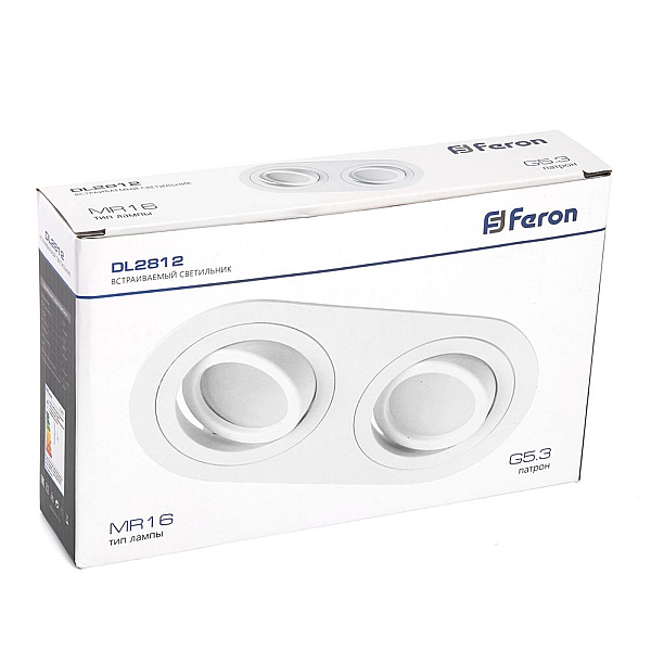 Встраиваемый светильник Feron DL2812 48460
