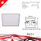 Светодиодная панель Reluce 70602-9.0-001OL LED20W WH 4000K