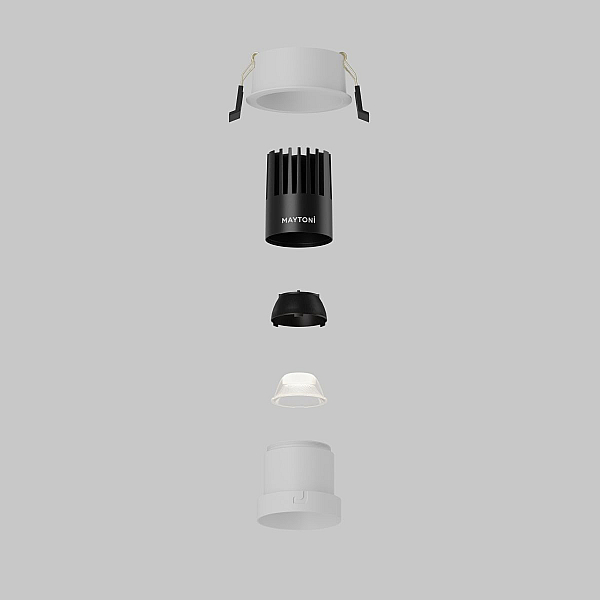Встраиваемый светильник Maytoni Technical Dip DL116-10W-4K-W