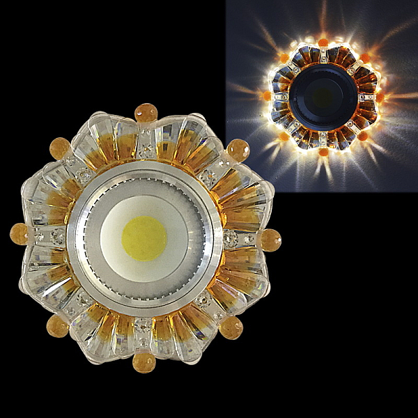 Встраиваемый светильник Reluce 42235-9.0-001PL MR16+LED3W CL/BN