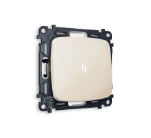 Комплект механизма 1-кл проходного выключателя с подсветкой Ambrella Volt Omega MO302035