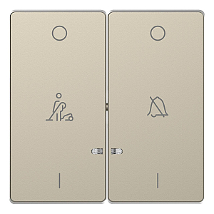 Клавиша двойная Schneider Electric Merten D-Life MTN3429-6033