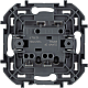 Выключатель двухклавишный Legrand Inspiria 673620