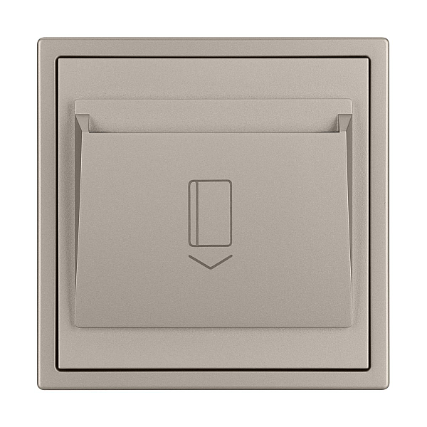 Выключатель карточный магнитный софт-тач кашемир Arlight SWT-CRD-SFPL-CA (250V, 25A) 064814