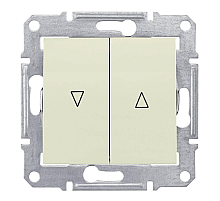 Выключатель для жалюзи злектрическая блокировка Schneider Electric Sedna SDN1300147