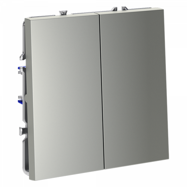 Выключатель двухклавишный Voltum S70 VLS020105 Выключатель двухклавишный Voltum S70 VLS020105