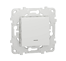 Переключатель одноклавишный Schneider Electric Unica New NU520318N