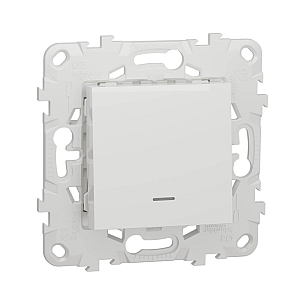 Переключатель одноклавишный Schneider Electric Unica New NU520318N
