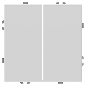 Переключатель 2-клавишный Stekker Эмили RSW10-5107-01ZK 50233